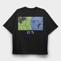 Hunter X Hunter 9, Tricou Oversize Barbati (Unisex)