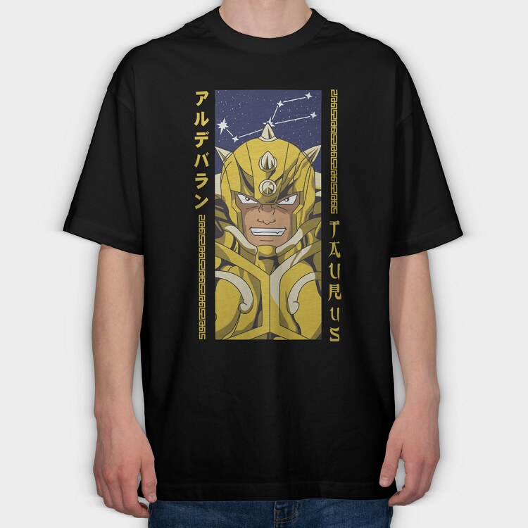 Saint Seiya 11, Tricou Oversize Barbati (Unisex)
