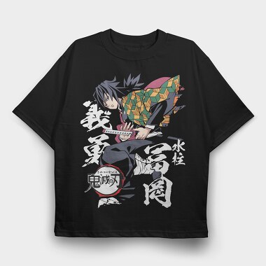 Demon Slayer 34, Tricou Oversize Barbati (Unisex)