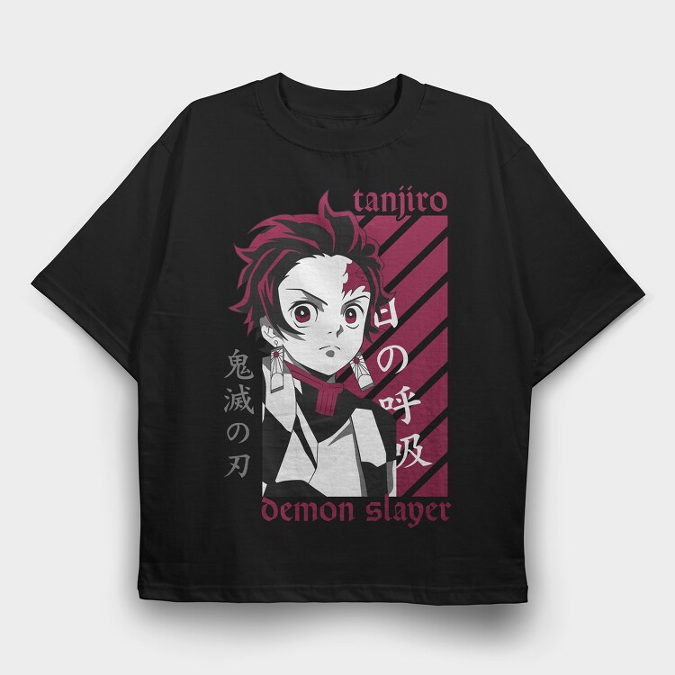 Demon Slayer 35, Tricou Oversize Barbati (Unisex)
