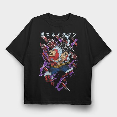 One Piece 45, Tricou Oversize Barbati (Unisex)