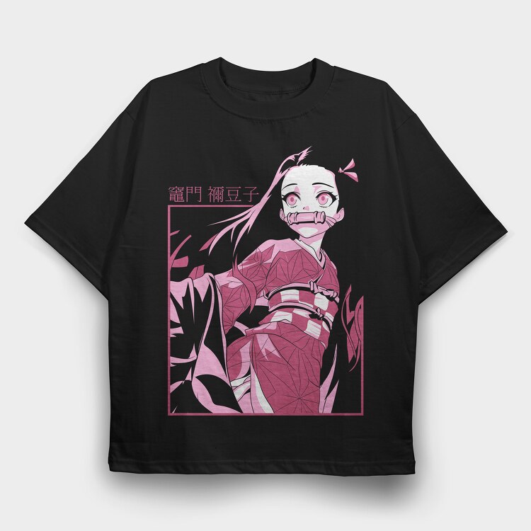 Demon Slayer 46, Tricou Oversize Barbati (Unisex)