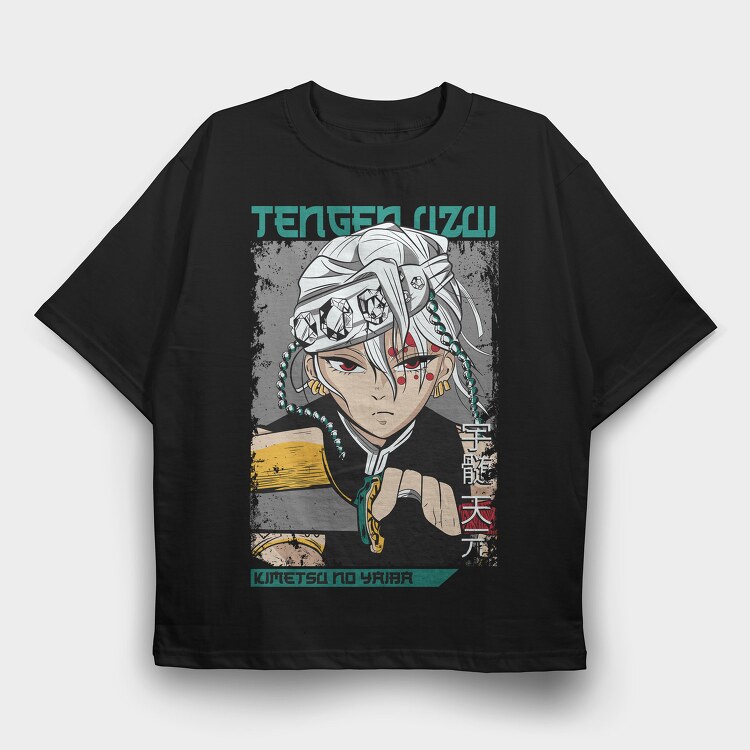 Demon Slayer 47, Tricou Oversize Barbati (Unisex)