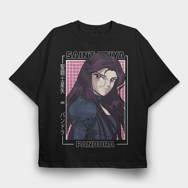 Saint Seiya 5, Tricou Oversize Barbati (Unisex)