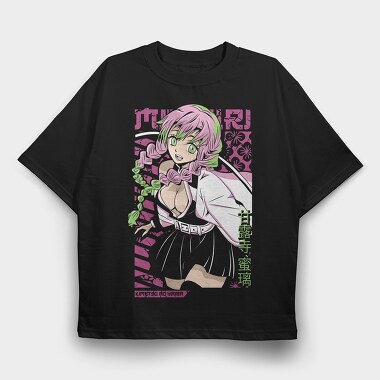 Demon Slayer 52, Tricou Oversize Barbati (Unisex)