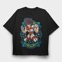 Saint Seiya Knights of the Zodiac 3, Tricou Oversize Barbati (Unisex)