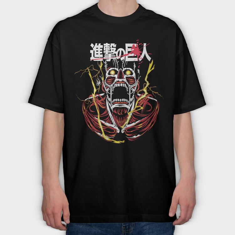 Attack on Titan 29, Tricou Oversize Barbati (Unisex)