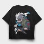 Kakashi Hatake Ex, Tricou Oversize Barbati (Unisex)