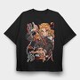 Kyojuro Rengoku Ex, Tricou Oversize Barbati (Unisex)
