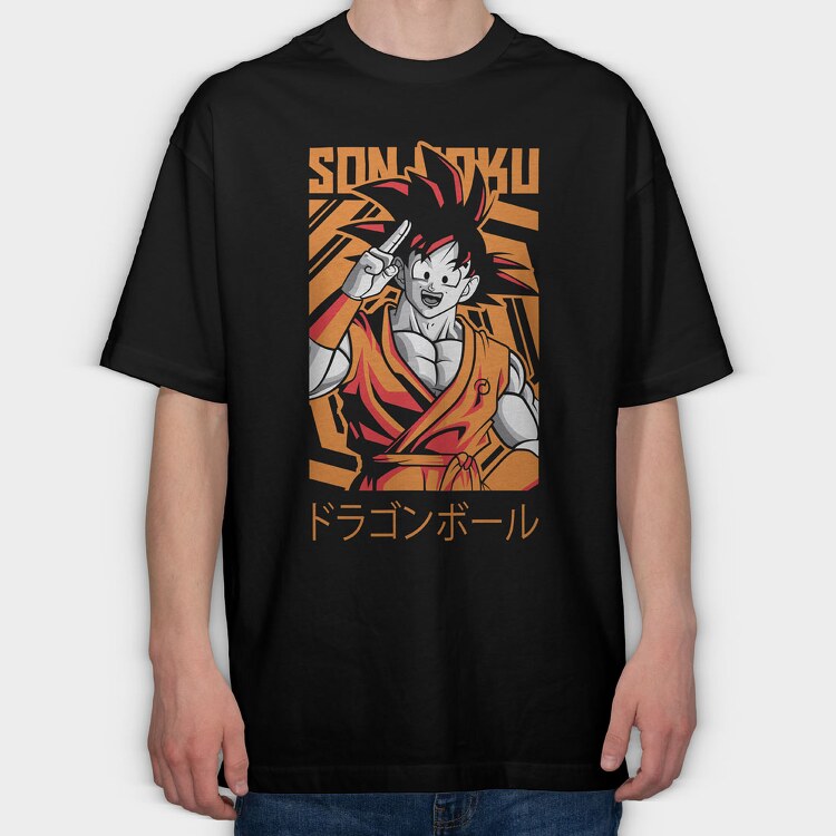 Dragon Ball Z 97, Tricou Oversize Barbati (Unisex)