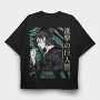 Eren Yeager, Tricou Oversize Barbati (Unisex)