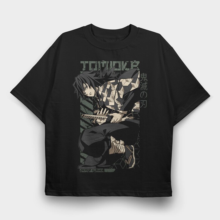 Demon Slayer 70, Tricou Oversize Barbati (Unisex)