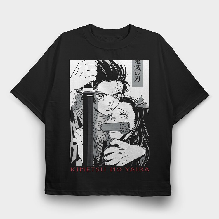 Demon Slayer 72, Tricou Oversize Barbati (Unisex)