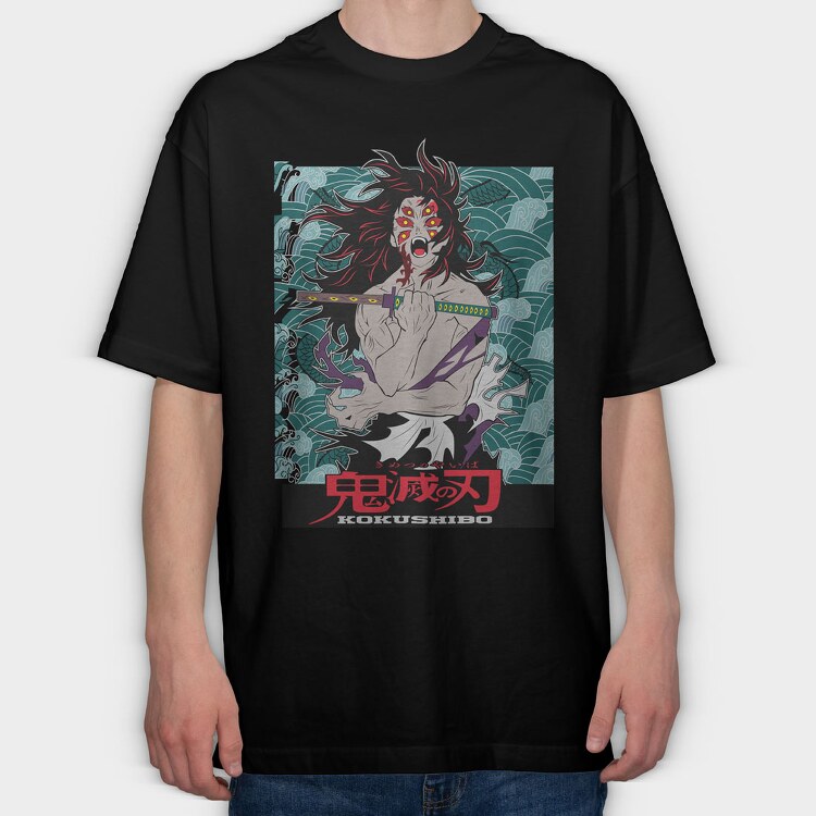 Demon Slayer 73, Tricou Oversize Barbati (Unisex)