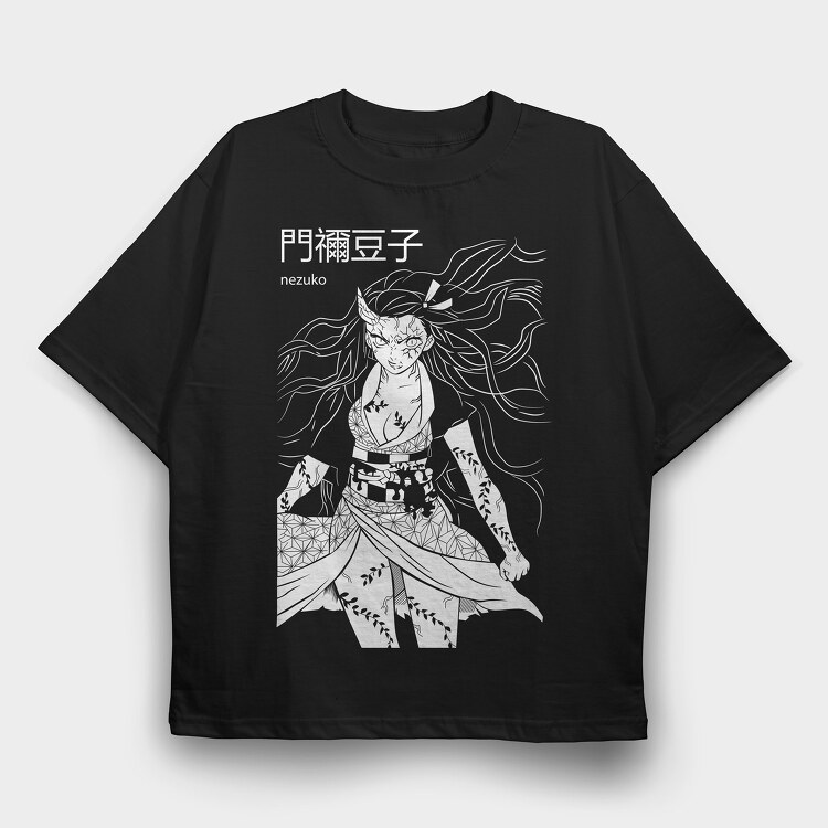Demon Slayer 74, Tricou Oversize Barbati (Unisex)