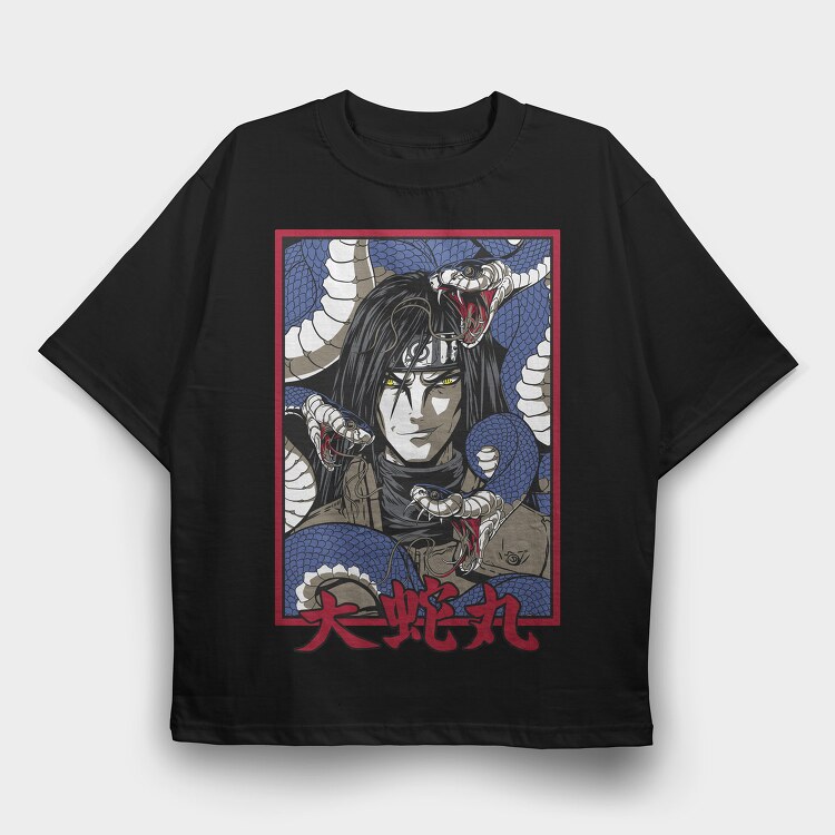 Naruto 81, Tricou Oversize Barbati (Unisex)