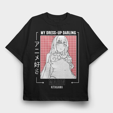 My Dress-Up Darling 2, Tricou Oversize Barbati (Unisex)