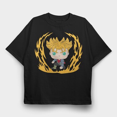 Funko Anime Dragon Ball Super, Tricou Oversize Barbati (Unisex)