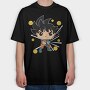 Funko Anime Drangon Ball Z 2, Tricou Oversize Barbati (Unisex)