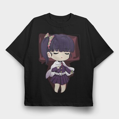Demon Slayer Pillow 8, Tricou Oversize Barbati (Unisex)