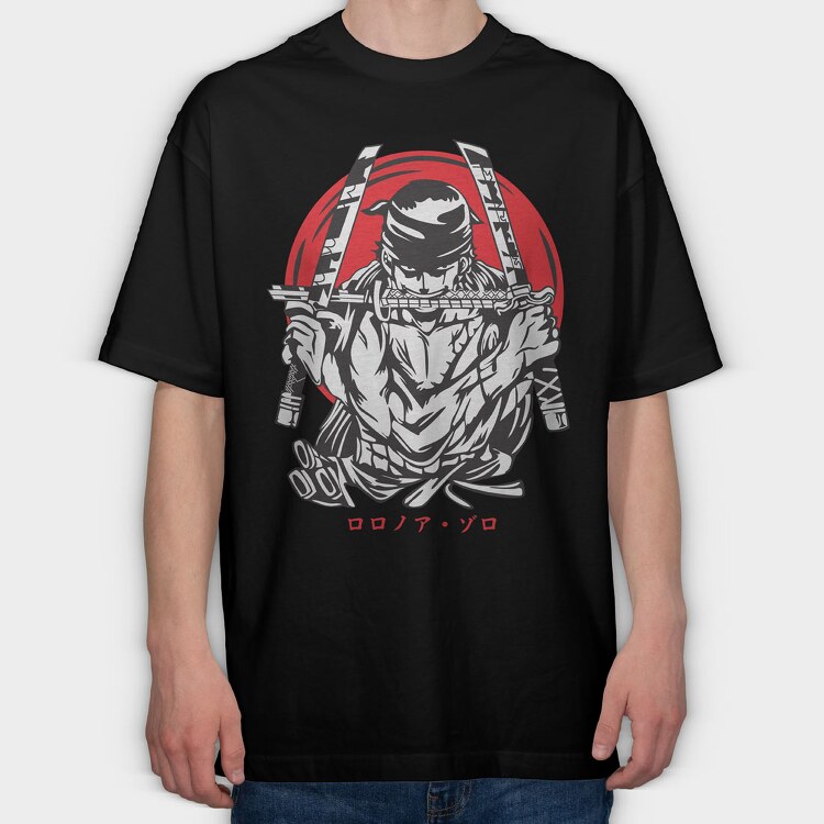 One Piece 90, Tricou Oversize Barbati (Unisex)