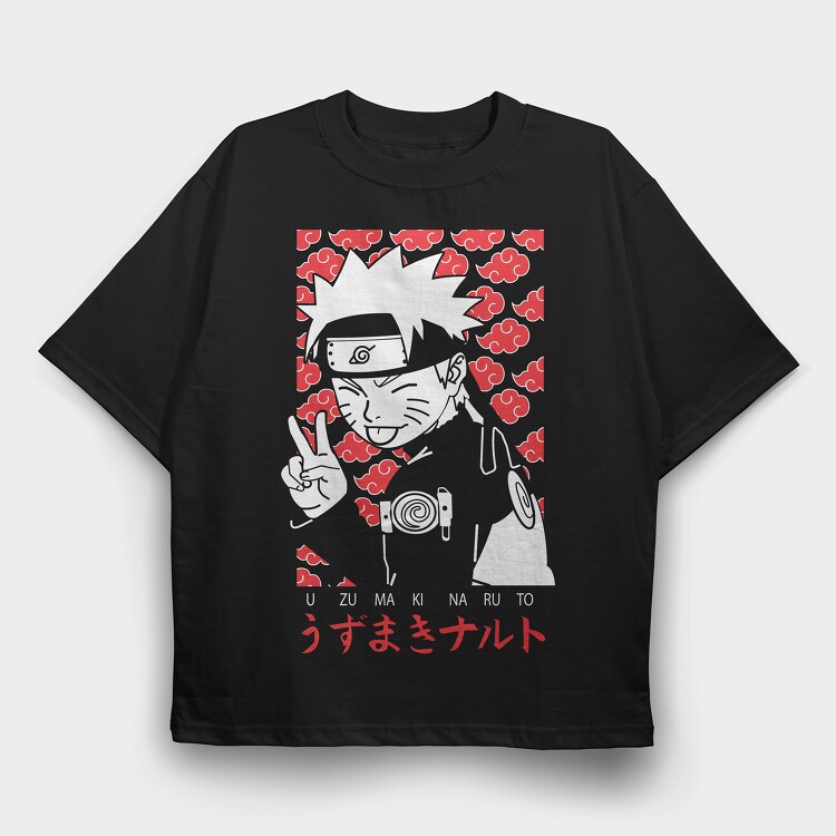 Naruto 99, Tricou Oversize Barbati (Unisex)