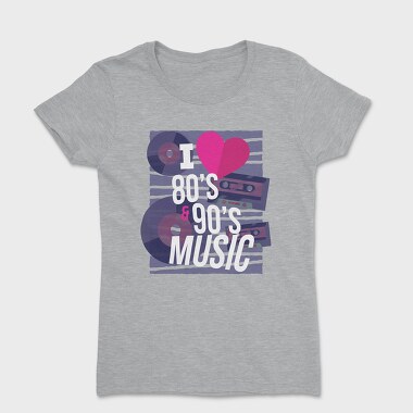 80 S and 90 S Music, Tricou Femei