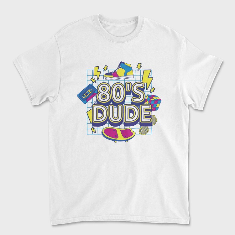 80 S Dude, Tricou Barbati (Unisex)