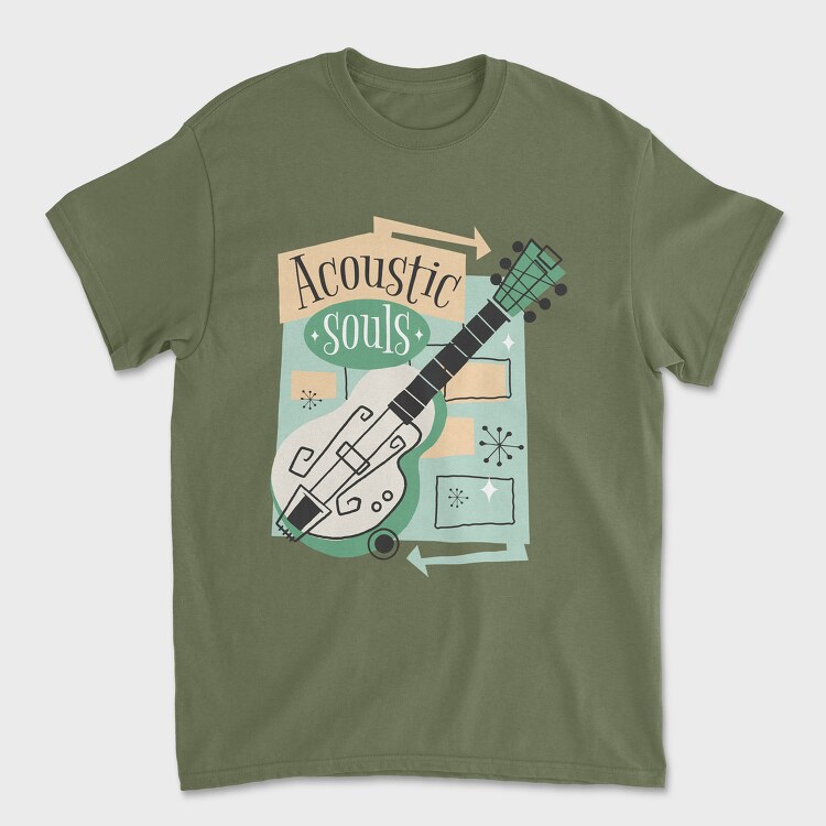 Acoustic Souls, Tricou Barbati (Unisex)