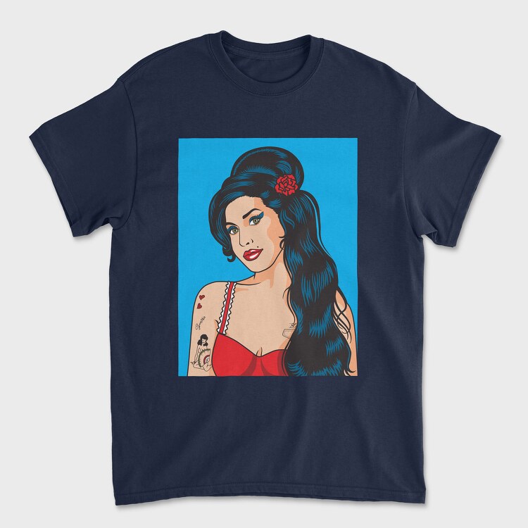 Amy Winehouse, Tricou Barbati (Unisex)