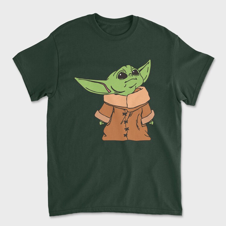 Baby Yoda 1, Tricou Barbati (Unisex)