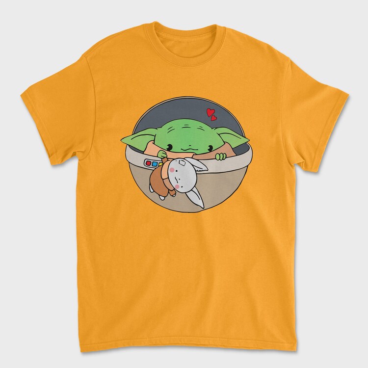 Baby Yoda 21, Tricou Barbati (Unisex)