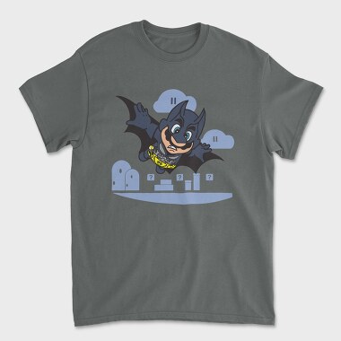 Batman Mario, Tricou Barbati (Unisex)