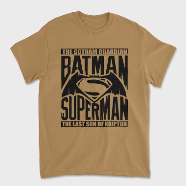 Batman Superman, Tricou Barbati (Unisex)