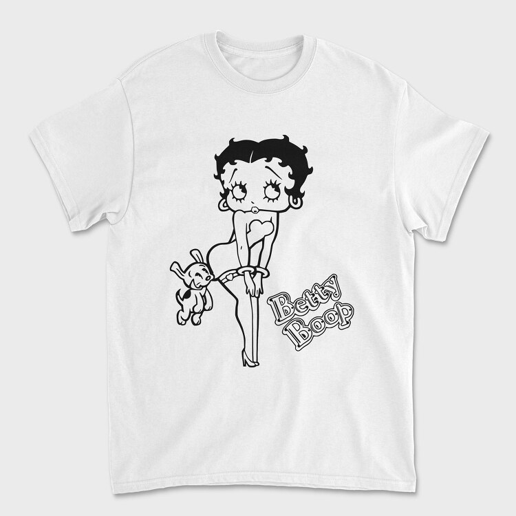 Betty Boop 58, Tricou Barbati (Unisex)