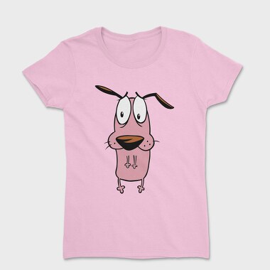 Cartoon Retro Courage the Cowardly Dog 6, Tricou Femei