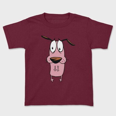 Cartoon Retro Courage the Cowardly Dog 6, Tricou Copii