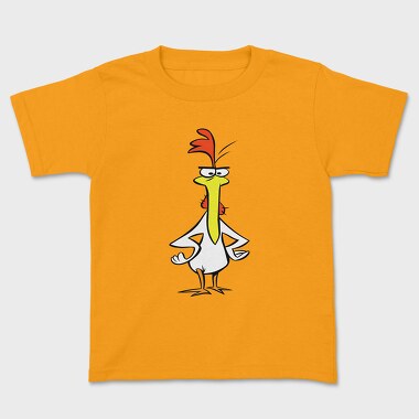 Cartoon Retro Cow and Chicken 6, Tricou Copii