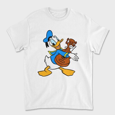 Cartoon Retro Donald Duck 4, Tricou Barbati (Unisex)