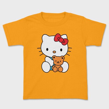 Cartoon Retro Hello Kitty 5, Tricou Copii