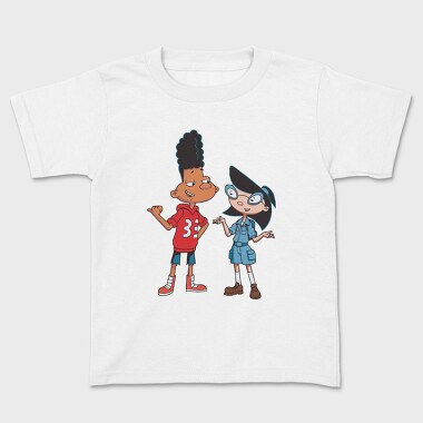 Cartoon Retro Hey Arnold 2, Tricou Copii