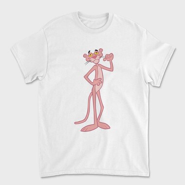 Cartoon Retro Pink Panter 1, Tricou Barbati (Unisex)