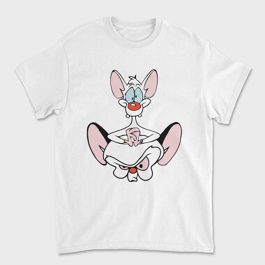 Cartoon Retro Pinky and Cerebro 1, Tricou Barbati (Unisex)