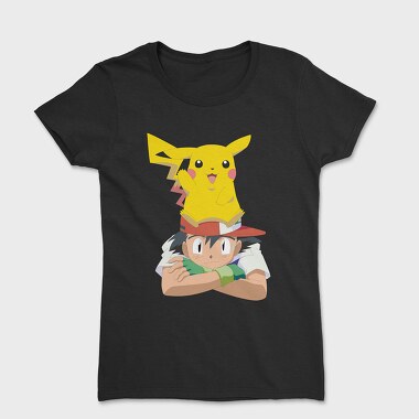 Cartoon Retro Pokemon 1, Tricou Femei