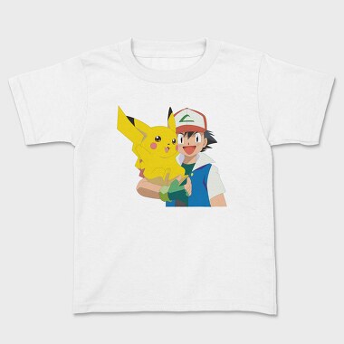 Cartoon Retro Pokemon 3, Tricou Copii