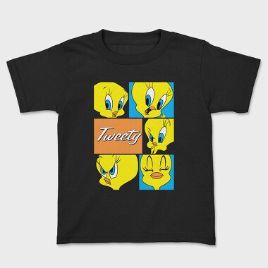 Cartoon Retro Tweety 1, Tricou Copii