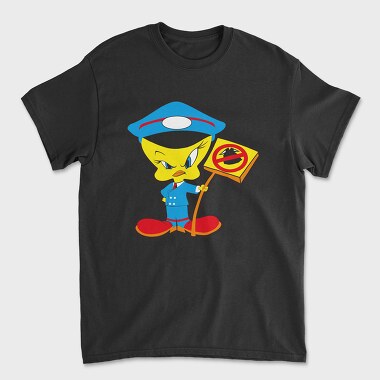 Cartoon Retro Tweety 2, Tricou Barbati (Unisex)