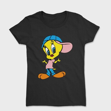 Cartoon Retro Tweety 4, Tricou Femei