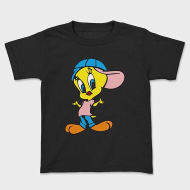 Cartoon Retro Tweety 4, Tricou Copii