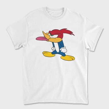 Cartoon Retro Woody Woodpecker 1, Tricou Barbati (Unisex)